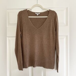 Reitmans Warm Brown Knit Top